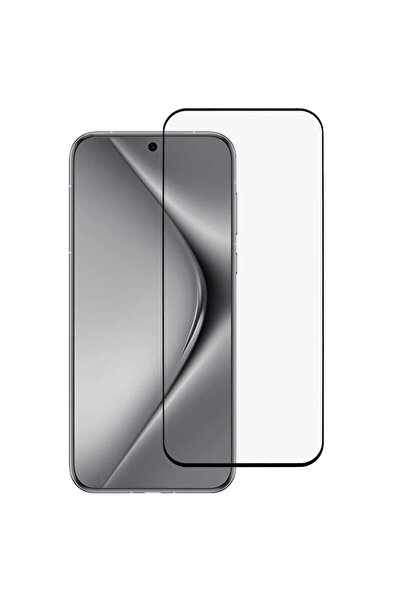 Flippy Tempered Glass Screen Protector for Huawei Pura 70 Pro, Full Glue, Bla...