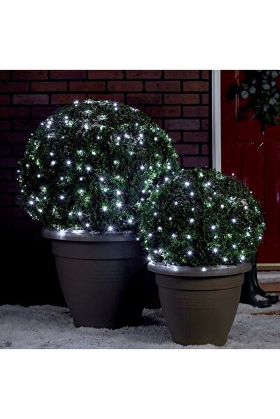 xpress sales Christmas LED Lights, Linear Interior/Exterior, 100m Reel, 8 Light Modes, Cool White