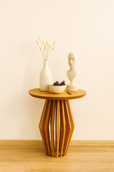 Onouqo Palermo Yuvarlak Modern Klasik Rustik Retro Vintage Naturel Dekoratif ...