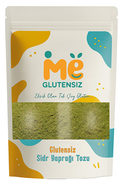 Glutensiz Me 25 Gr Glutensiz Sidr Yaprağı Tozu - Öğütülmüş Es-Sidre (Arabista...