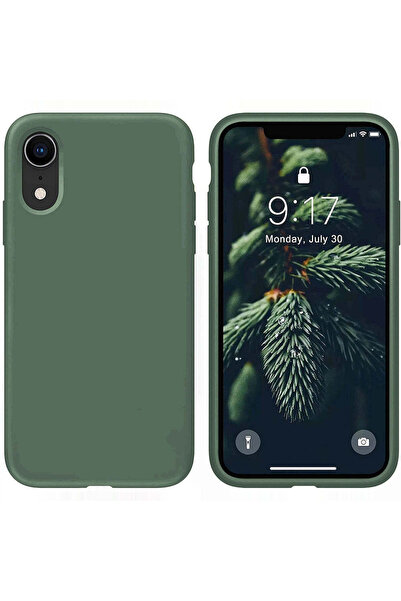 Casey Studios Husa Soft Silicone iPhone XR, Microfibra in Interior, de Protec...