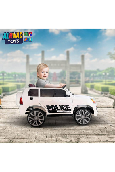 ALRWAD Ford electric police car with two motors, Ford electric car with a 12-volt battery, passenger cars