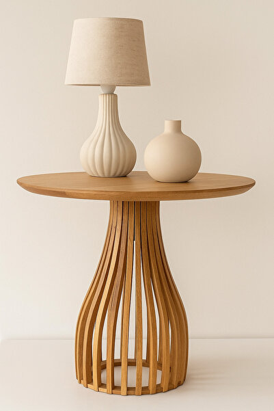 Onouqo Palermo Yuvarlak Modern Klasik Rustik Retro Vintage Naturel Dekoratif ...