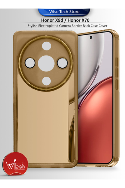 Wtech غطاء حماية أنيق للغاية من السيليكون الشفاف الناعم المطلي بالكهرباء لهات...