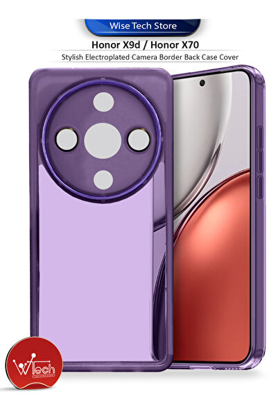 Wtech غطاء حماية أنيق للغاية من السيليكون الشفاف الناعم المطلي بالكهرباء لهات...