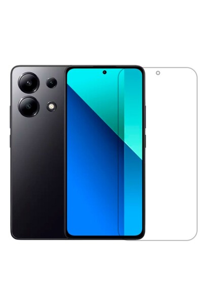 Flippy Tempered Glass Screen Protector for Xiaomi Redmi Note 13, 2.5D HD Tran...