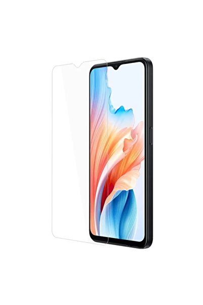 OPPO Protector de ecran din sticlă securizată 3D pentru A59 (Flippy), ultra transparent 2.5D, 0.3 mm, anti-zgârieturi, un