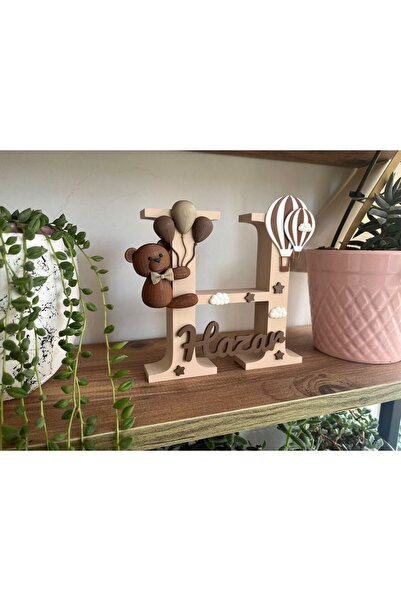 MOLDİVERSE3D KİŞİYE ÖZEL DEKORATİF HARF--MODEL HAZAR-23 CM