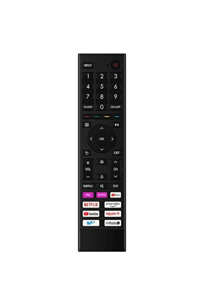 VINABTY Replacement Remote ERF3D80H for Hisense TVs (compatible models A20490T, A20510B, A20531L, A7GQ, A6BG