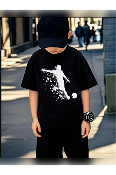 TİMİSİVA Μπλουζάκι Unisex oversized SHOOT με τύπωμα από βαμβακερό λαιμόκοψη μ...