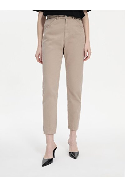 Ltb Calıssa B Papper Bag High Waist Blue Jean Pants