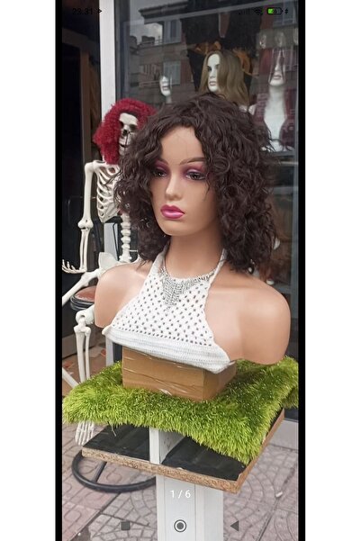 Gerçek Efsane Doğal kahve türk saçı peruk