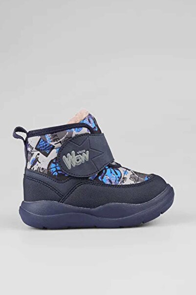 Vicco Santo Children's Boots Shoes 943.P23K.367-01 Navy Blue