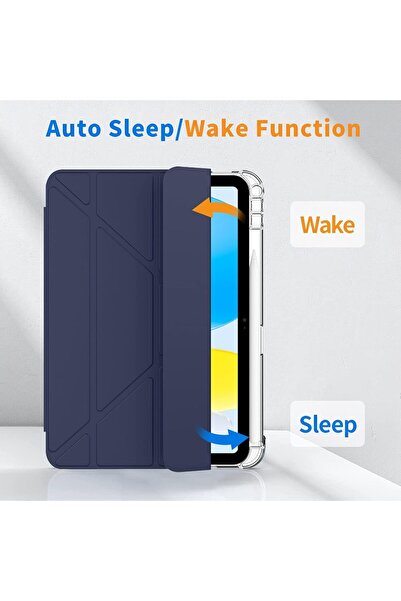 HYX iPad 10th Generation Case 2022 10.9 Inch - Navy Blue