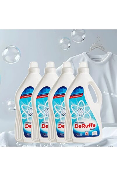 DeRuffe Pachet Promo 4 x Detergent Albe