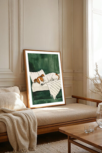 Dekorsiahome Tek Parça Ahşap Çerçeveli Oturma Odası Salon Mutfak Tablosu TK2168