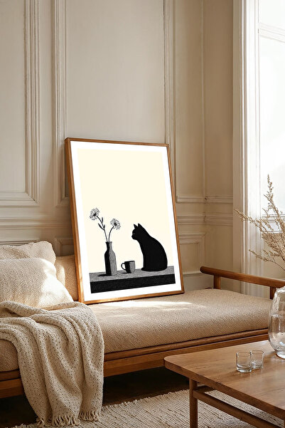 Dekorsiahome Masa dintr-o bucată cu cadru din lemn pentru sufragerie, sufrage...