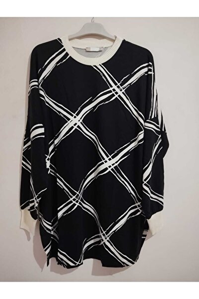 anne moda ankara Висока якість, сезонний, великий розмір, двонитковий великий розмір СТИЛЬНА І СПОРТИВНА ТУНІКА