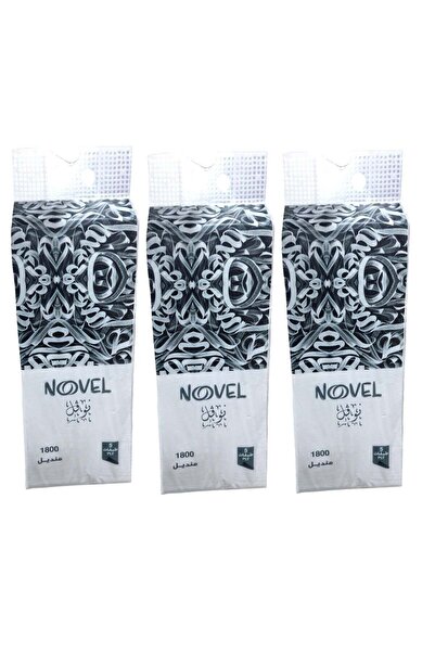 Novell Tissue Paper 5 Ply Wall Hanging For Home, Office And Bathroom (3 Pack, 1800 Tissues)