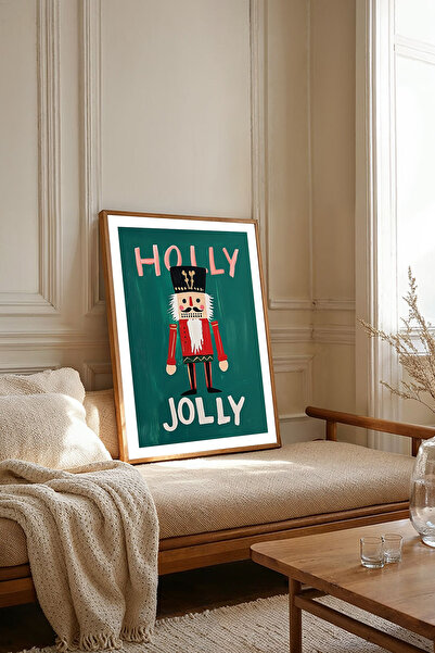 Dekorsiahome Tek Parça Ahşap Çerçeveli Oturma Odası Salon Mutfak Tablosu TK2156