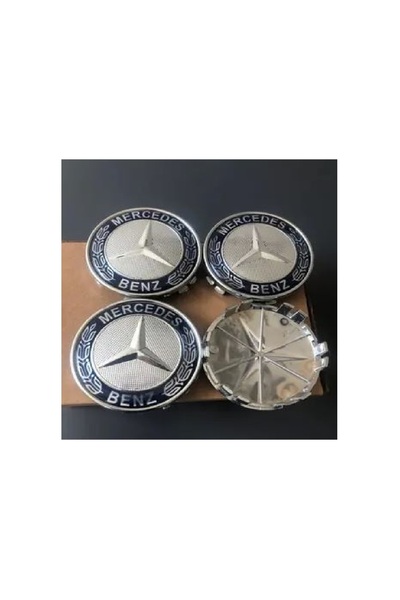 MAYSANAYİ JANT GÖBEK ARMASI MERCEDES GRİ 4 ADET
