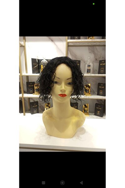 Gerçek Efsane Siyah permalı gerçek saç tepelik