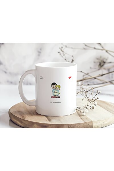 Beramussa Love Mug - It's Being Whole Together Written on It Love Is Series R...