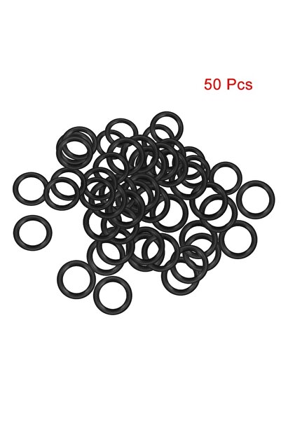 Fil Ruberto Gasket O-ring, Nitrile rubber, 10x6x2 mm, Set of 50 pcs