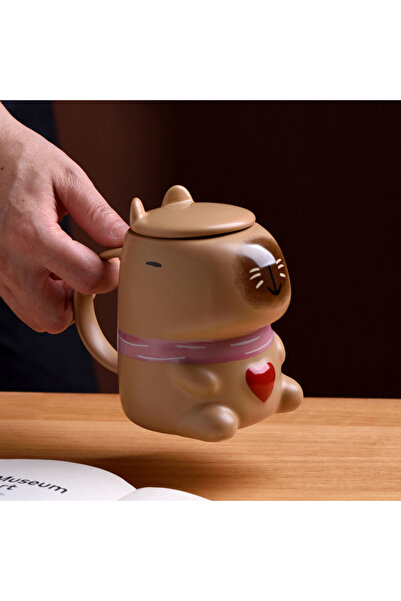 Livava Capybara Ceramic Mug 320 Ml, Coffee, 13X9