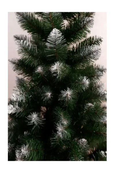 OEM Artificial Christmas Tree 180 cm, European Spruce, 450 Branches, White-Tipped, Plastic Stand