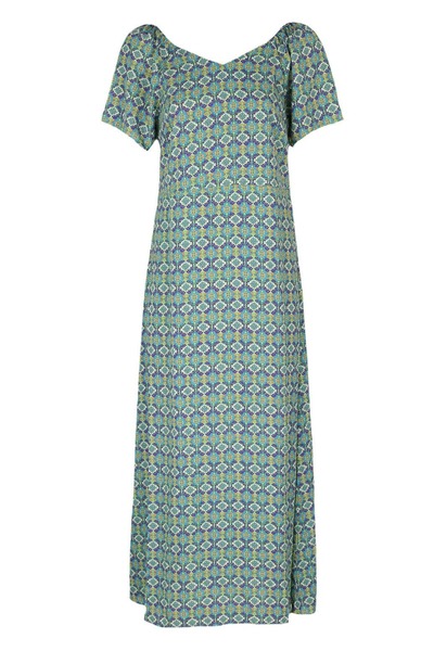 ONLY Rochie Valerie Blue - M, Albastră, 100% poliester