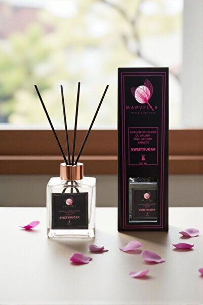 Marvella Premium room freshener, with bamboo sticks, Sweetsugar, 120 ml