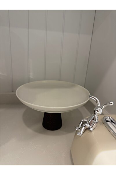 Lucia Cappadocia Porcelain Presentation Bowl with Wooden Legs