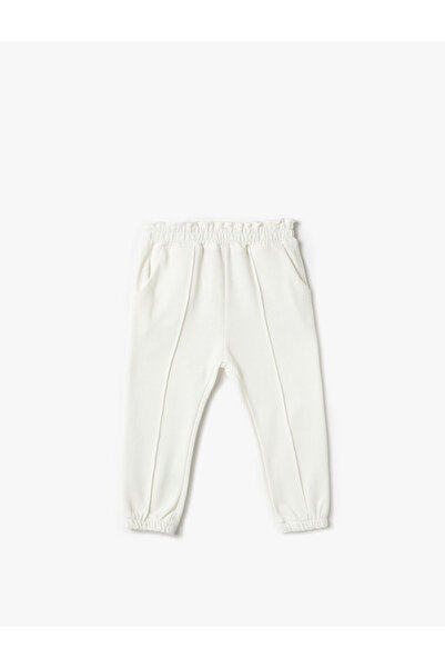 Koton Basic-Jogger-Jogginghose mit Struktur und elastischem Bund