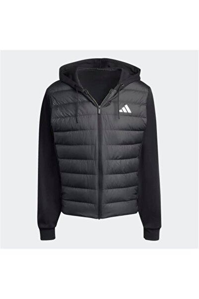 adidas سترة رجالية سوداء ESS LD HYB HD J KA5251