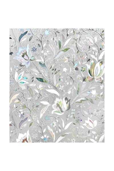 RABY Folie autoadezivă pentru geamuri, protecție solară și intimitate, model ...