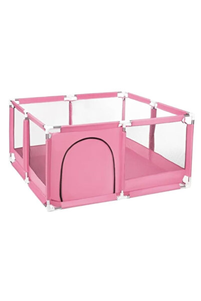 Toyska Children's playpen, 128 x 128 x 65 cm, pink