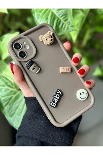 Hype Store Go Accessory iPhone 11 Chocolate Baby Designed Soft Silicone Camer...
