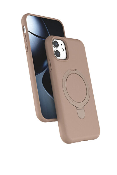 NewFace Lvsqvr Apple iPhone 11 Regal Magsafe Stand Cover - (01522) Desert Titanium