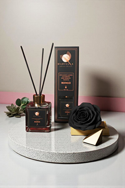 Marvella Premium room freshener, with Bamboo sticks, Mango, 120 ml