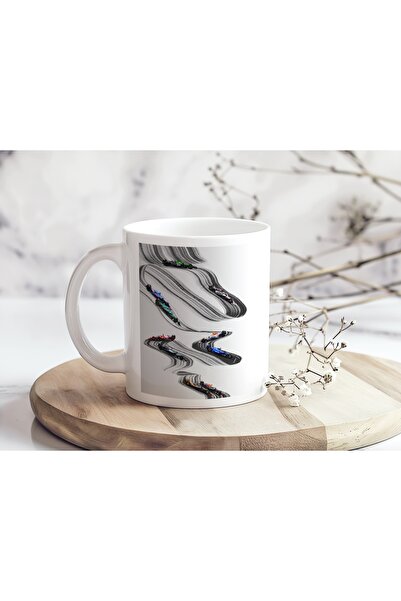 Beramussa كأس فورمولا 1 - هدية بتصميم سيارات السباق على حلبة السباق، كأس F1