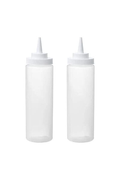 Hype Store Grilltider Squeeze Bottle, 2-Pack [Plastic/Transparent]