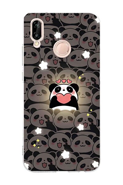 FLAMENKO حافظة هاتف شفافة متوافقة مع هاتف Huawei P20 Lite