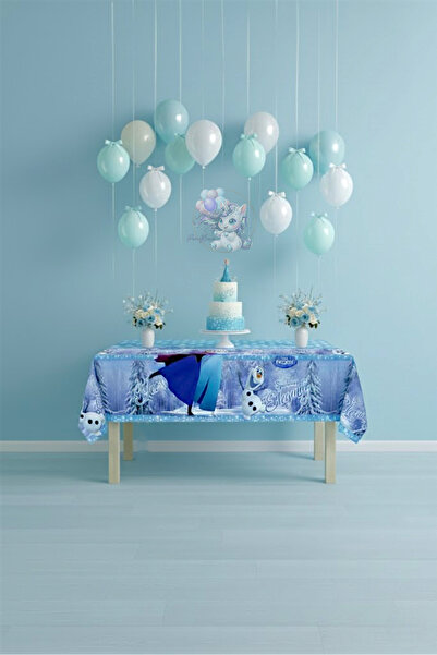 PonyBuu Frozen Elsa Karlar Ülkesi Temalı Masa Örtüsü