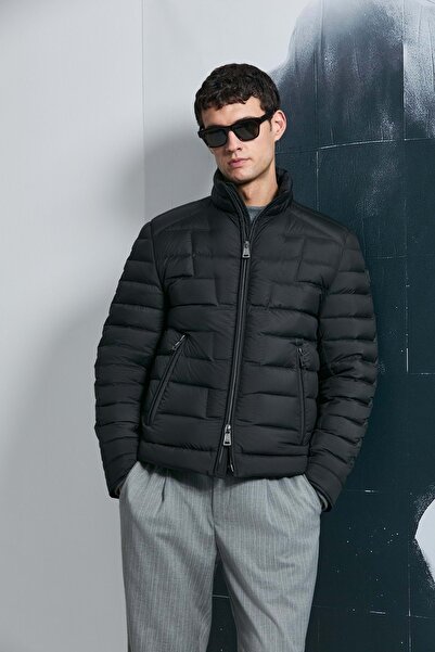 Lufian 112120245 Lukas Goose down Men's Coat Black