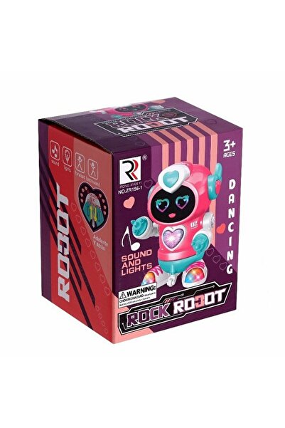 JOYFUL CHİLD Oyuncak Pilli Işıklı Sesli Süper Sevimli Robot