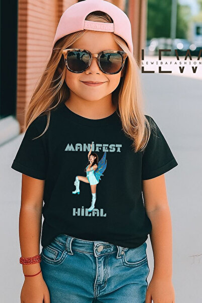 lovver تي شيرت للأطفال من مانيفكت وينكس بتصميم هلال، مصنوع من القطن بنسبة 100...