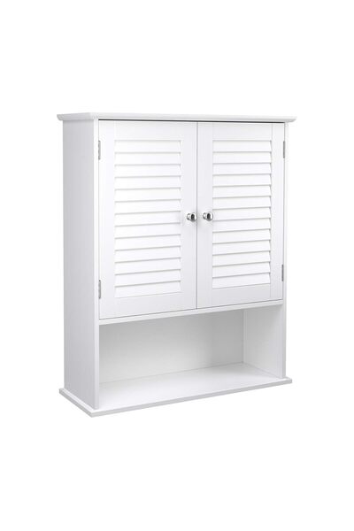 Hype Store VASAGLE Banyo Dolabı, Dolap, Ayarlanabilir Raflı Ecza Dolabı, Lame...