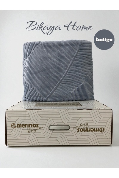 Bikaya Home Елегантна ковдра Embos для однієї людини - оригінальна коробка - 160x220 см - нові кольори та візерунки