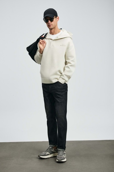 Lufian 112200263 Quel Sport Jean Men's Pants Slim Fit Men's Jeans Gray